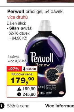 Perwoll prací gel, 54 dávek