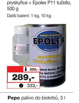 EPOLEX 1200/371 epoxidová pryskyřice