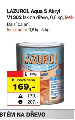 LAZUROL Aqua S Akryl V1302