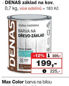 DENAS na dřevo-základ