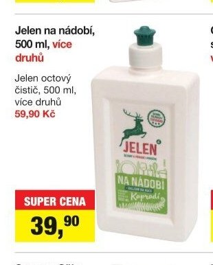 Jelen na nádobí, 500 ml, více druhů