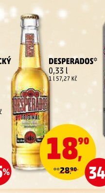 Desperados 0,33 l - Penny Market aktualniletaky.eu
