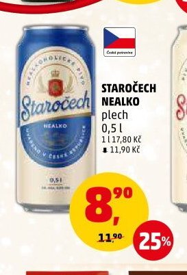 Staročech Nealko plech 0,5 l - Penny Market aktualniletaky.eu