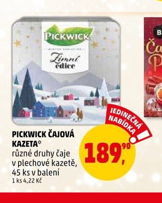 Pickwick čajová kazeta - Penny Market aktualniletaky.eu