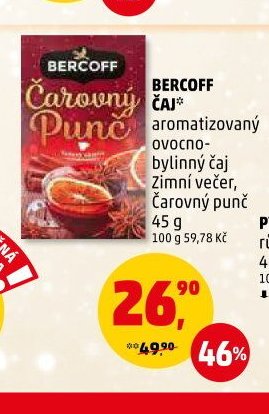 Bercoff čaj aromatizovaný 45 g - Penny Market aktualniletaky.eu