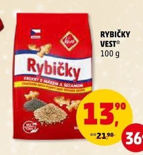 Rybičky Vest - Penny Market aktualniletaky.eu