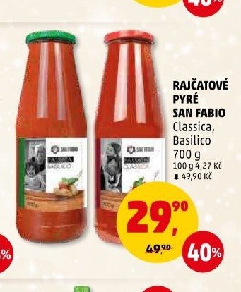 RAJČATOVÉ PYRÉ SAN FABIO Classica, Basilico - Penny Market aktualniletaky.eu