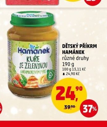 DĚTSKÝ PŘÍKRM HAMÁNEK různé druhy - Penny Market aktualniletaky.eu