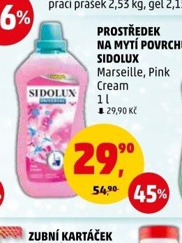 PROSTŘEDEK NA MYTÍ POVRCHŮ SIDOLUX Marseille, Pink Cream - Penny Market aktualniletaky.eu