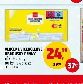 VLHČENÉ VÍCEÚČELOVÉ UBROUSKY PENNY - Penny Market aktualniletaky.eu