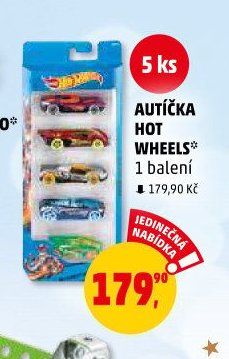 AUTÍČKA HOT WHEELS - Penny Market aktualniletaky.eu
