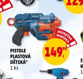 PISTOLE PLASTOVÁ DĚTSKÁ - Penny Market aktualniletaky.eu