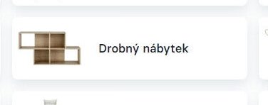 Drobný nábytek