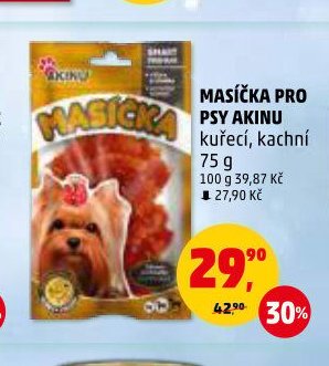 MASÍČKA PRO PSY AKINU - Penny Market aktualniletaky.eu