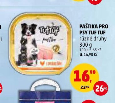 PAŠTIKA PRO PSY TUF TUF - Penny Market aktualniletaky.eu