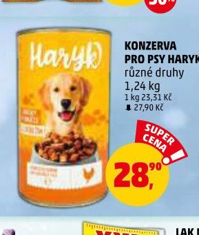 KONZERVA PRO PSY HARYK - Penny Market aktualniletaky.eu