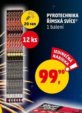PYROTECHNIKA ŘÍMSKÁ SVÍCE - Penny Market aktualniletaky.eu