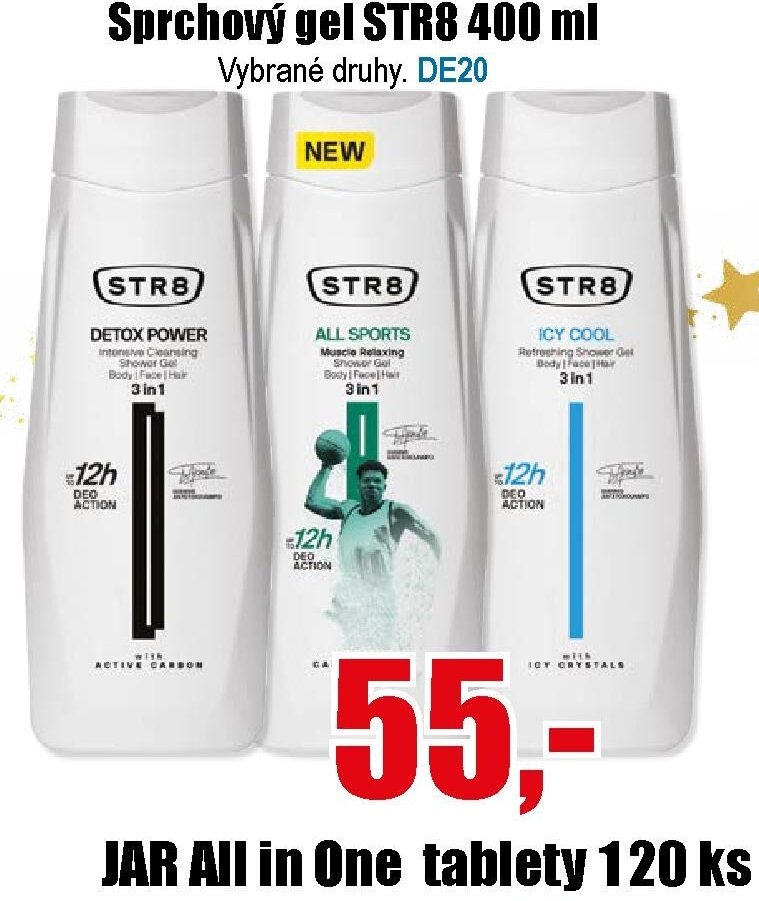 Sprchový gel STR8 400 ml