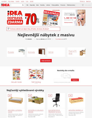 aktuální leták IDEA nábytek 12.12.2023-18.12.2023