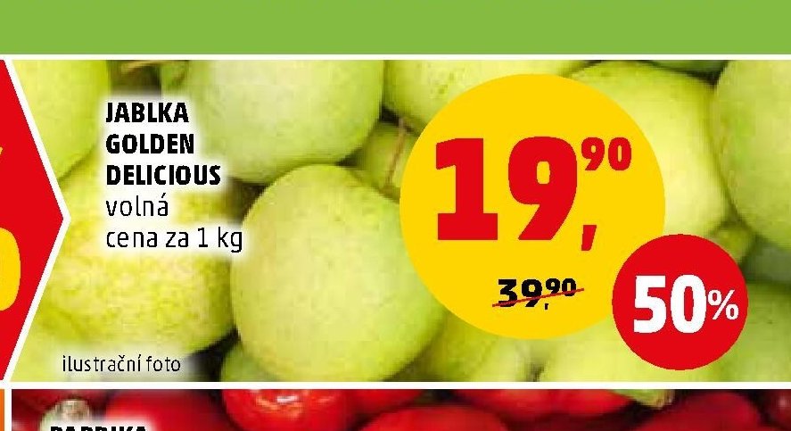 JABLKA GOLDEN DELICIOUS - Penny Market aktualniletaky.eu