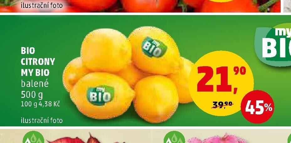 BIO CITRONY MY BIO balené - Penny Market aktualniletaky.eu
