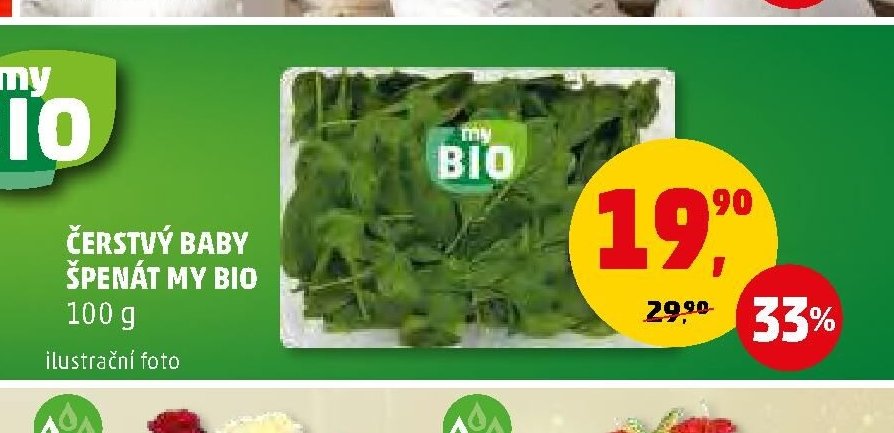ČERSTVÝ BABY ŠPENÁT MY BIO - Penny Market aktualniletaky.eu