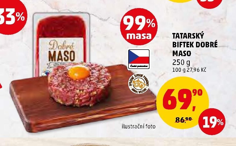 TATARSKÝ BIFTEK DOBRÉ MASO - Penny Market aktualniletaky.eu