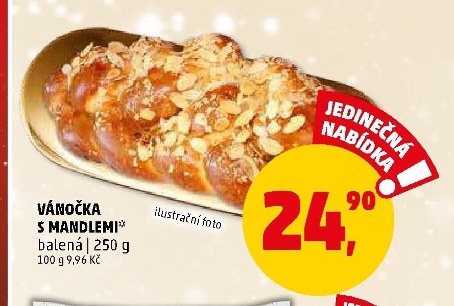 VÁNOČKA S MANDLEMI - Penny Market aktualniletaky.eu