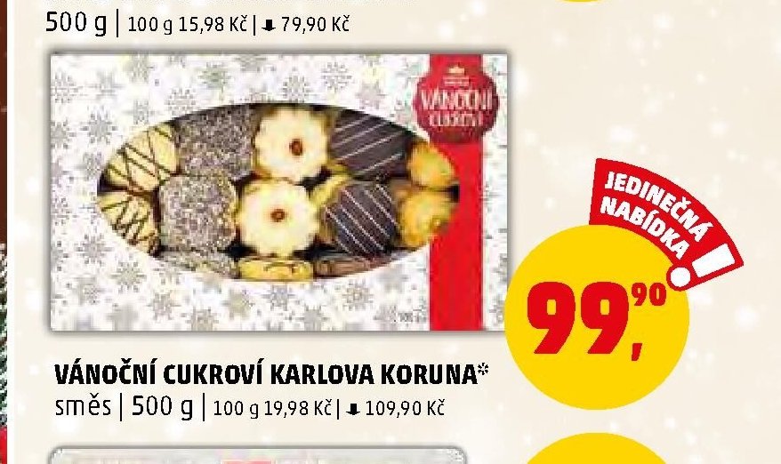 VÁNOČNÍ CUKROVÍ KARLOVA KORUNA - Penny Market aktualniletaky.eu