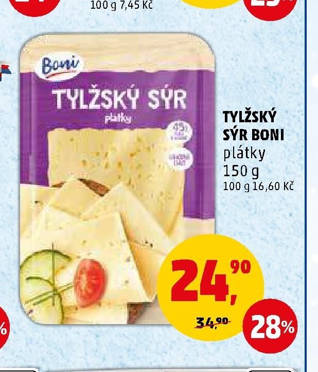 TYLŽSKÝ SÝR BONI plátky - Penny Market aktualniletaky.eu