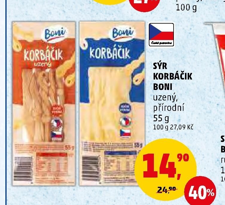 SÝR KORBÁČIK BONI uzený, přírodní - Penny Market aktualniletaky.eu
