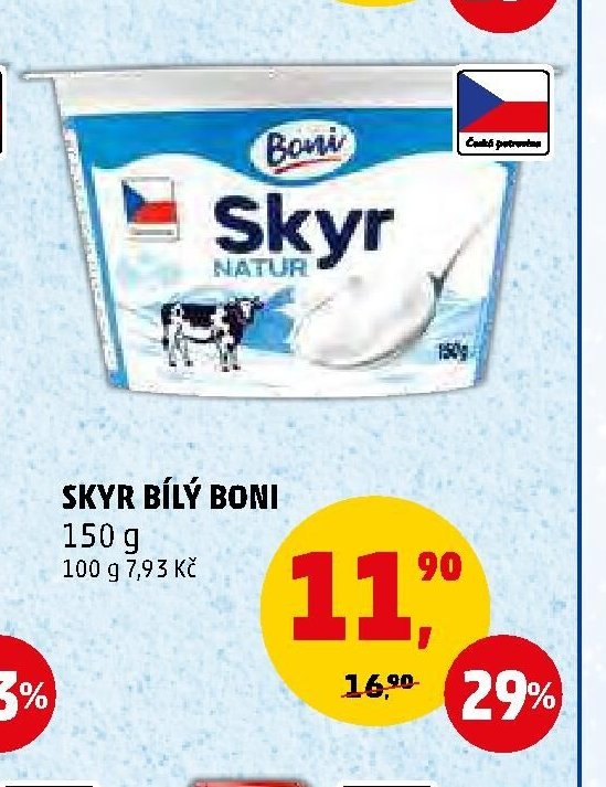 SKYR BÍLÝ BONI - Penny Market aktualniletaky.eu