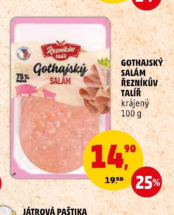 GOTHAJSKÝ SALÁM ŘEZNÍKŮV TALÍŘ - Penny Market aktualniletaky.eu