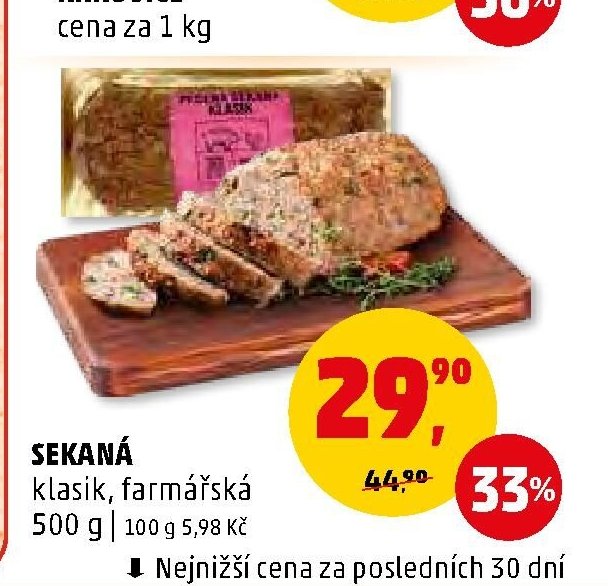 SEKANÁ klasik, farmářská 500 g - Penny Market aktualniletaky.eu