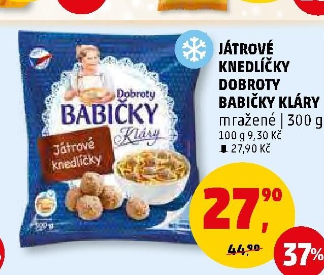 Játrové knedlíčky Dobroty Babičky Kláry - Penny Market aktualniletaky.eu