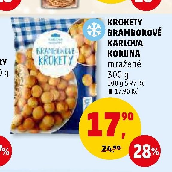 Krokety bramborové Karlova Koruna - Penny Market aktualniletaky.eu