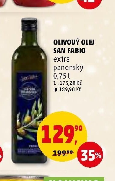 Olivový olej San Fabio - Penny Market aktualniletaky.eu