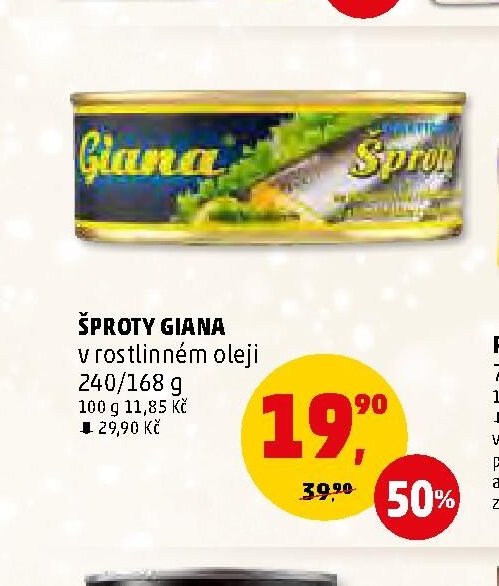 Šproty Giana - Penny Market aktualniletaky.eu