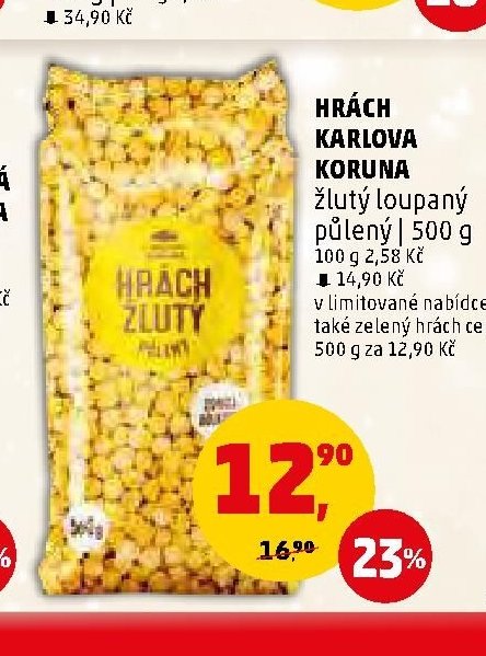 Hrách Karlova Koruna - Penny Market aktualniletaky.eu