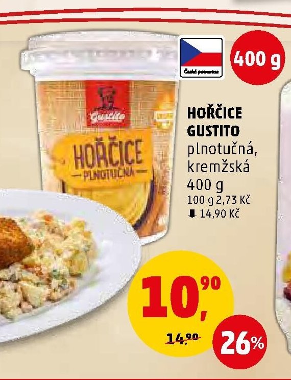 HOŘČICE GUSTITO - Penny Market aktualniletaky.eu