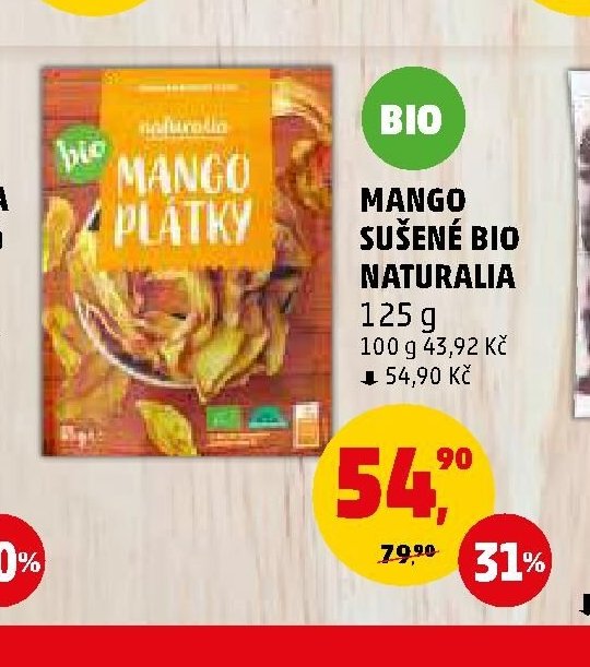 MANGO SUŠENÉ BIO NATURALIA - Penny Market aktualniletaky.eu