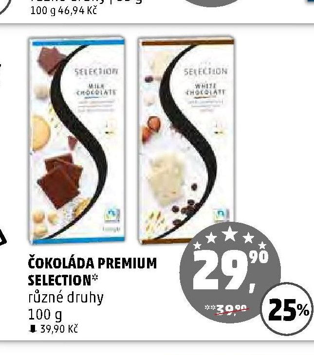 ČOKOLÁDA PREMIUM SELECTION* - Penny Market aktualniletaky.eu