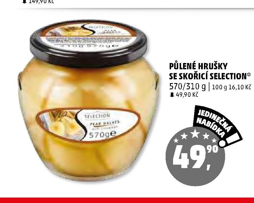 PŮLENÉ HRUŠKY SE SKOŘICÍ SELECTION* - Penny Market aktualniletaky.eu