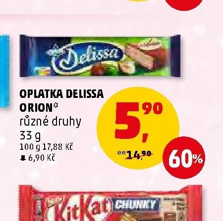 OPLATKA DELISSA ORION - Penny Market aktualniletaky.eu