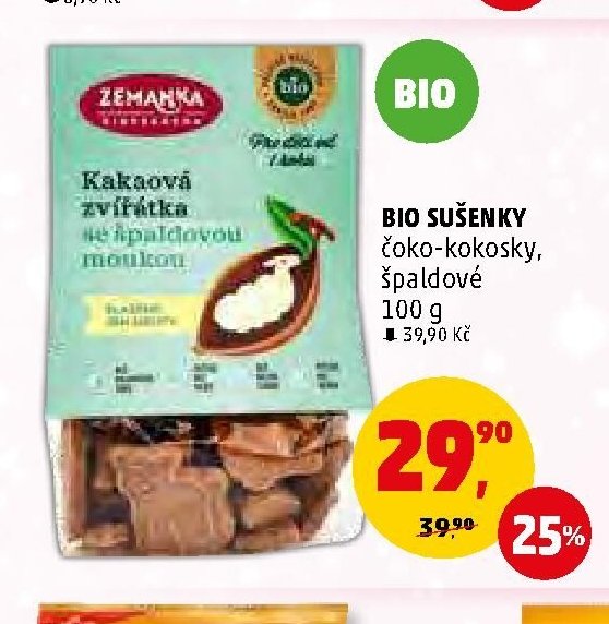 BIO SUŠENKY ZEMANKA - Penny Market aktualniletaky.eu