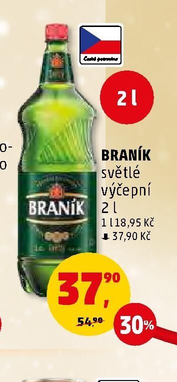 Braník světlé výčepní 2 l - Penny Market aktualniletaky.eu