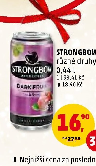Strongbow různé druhy 0,44 l - Penny Market aktualniletaky.eu