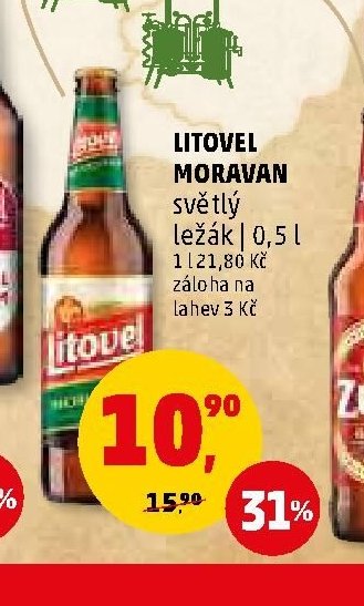 Litovel Moravan světlý ležák 0,5 l - Penny Market aktualniletaky.eu