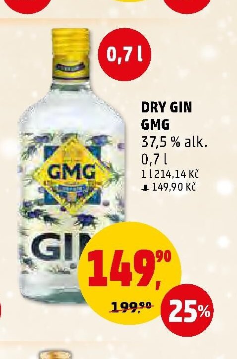 Dry Gin GMG - Penny Market aktualniletaky.eu