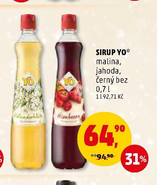 SIRUP YO - Penny Market aktualniletaky.eu